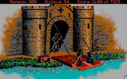 Conquests of the Longbow: The Legend of Robin Hood for IBM PC/Compatibles - Don't make a mistake sneaking in, or it's game over!