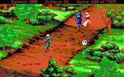Conquests of the Longbow: The Legend of Robin Hood for IBM PC/Compatibles - A woman in trouble!