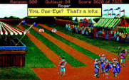 Conquests of the Longbow: The Legend of Robin Hood for IBM PC/Compatibles - No one thinks much of Robin thanks to a clever disguise!
