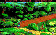 Conquests of the Longbow: The Legend of Robin Hood for IBM PC/Compatibles - The overlook; you'll be here often to spot people on the road.
