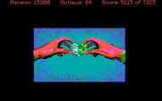 Conquests of the Longbow: The Legend of Robin Hood for IBM PC/Compatibles - Robin and Marian each have half of a heart...
