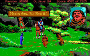 Conquests of the Longbow: The Legend of Robin Hood for IBM PC/Compatibles - Caught the Sheriff...