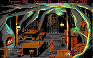Conquests of the Longbow: The Legend of Robin Hood for IBM PC/Compatibles - Inside the pub...