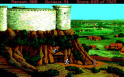 Conquests of the Longbow: The Legend of Robin Hood for IBM PC/Compatibles - Outside the pub...