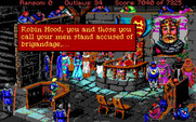 Conquests of the Longbow: The Legend of Robin Hood for IBM PC/Compatibles - The results of the trial depend on your actions taken in the game...