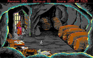 Conquests of the Longbow: The Legend of Robin Hood for IBM PC/Compatibles - There is a secret passage hidden here...
