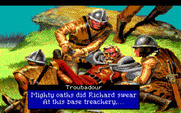 Conquests of the Longbow: The Legend of Robin Hood for IBM PC/Compatibles - King Richard is captured...