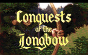 Conquests of the Longbow: The Legend of Robin Hood for Amiga - Title screen.