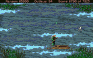 Conquests of the Longbow: The Legend of Robin Hood for Amiga - Lost in the fog...