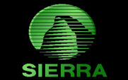 Conquests of the Longbow: The Legend of Robin Hood for Amiga - Sierra logo.