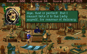 Conquests of the Longbow: The Legend of Robin Hood for Amiga - There's a lot to do here...