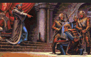Conquests of the Longbow: The Legend of Robin Hood for Amiga - Player's will somehow need to pay the ransom...