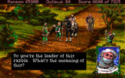Conquests of the Longbow: The Legend of Robin Hood for Amiga - Can you trust this guy?