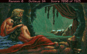 Conquests of the Longbow: The Legend of Robin Hood for Amiga - Robin and Marian await King Richard's return...