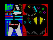 Pinball Wizard for ZX Spectrum - Game start.