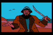 Pirates of the Barbary Coast for Atari 8-bit - It's Bloodthroat the pirate!