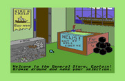 Pirates of the Barbary Coast for Commodore 64 - Welcome to the General Store, Captain!