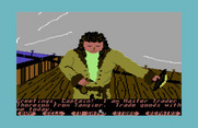 Pirates of the Barbary Coast for Commodore 64 - What would you like to do here?