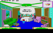 Mixed-Up Mother Goose for Atari ST - This couple is hungry! Can I help them?