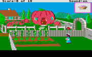 Mixed-Up Mother Goose for Atari ST - Is that a giant pumpkin I see?