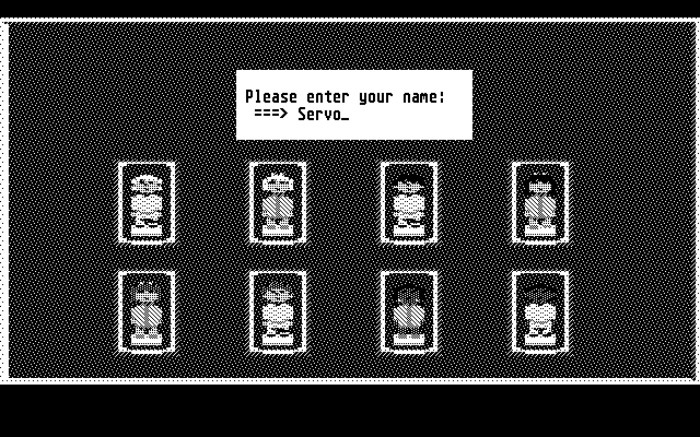 Mixed-Up Mother Goose Atari ST Screenshot: Select a character...
