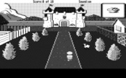 Mixed-Up Mother Goose for Atari ST - Walking to the castle...