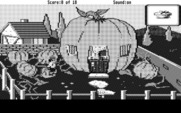 Mixed-Up Mother Goose for Atari ST - Heading into the pumpkin.