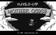 Mixed-Up Mother Goose for Atari ST - Title screen.