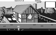 Mixed-Up Mother Goose for Atari ST - Who lives in this house? I'll need to find a way around the wall to find out...