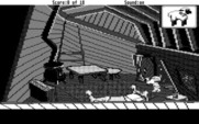 Mixed-Up Mother Goose for Atari ST - Inside the crooked house...