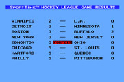 Superstar Ice Hockey for Apple IIgs - League results so far...