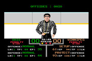 Superstar Ice Hockey for Apple IIgs - Ohio is offsides...