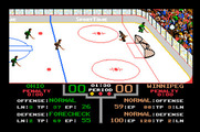 Superstar Ice Hockey for Apple IIgs - Attempting to score...