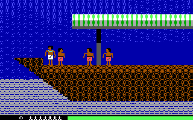 Seven Spirits of Ra, The IBM PC/Compatibles Screenshot: Game start.