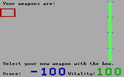 Seven Spirits of Ra, The for IBM PC/Compatibles - I still don't have any useful weapons, I better find something!