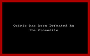 Seven Spirits of Ra, The for IBM PC/Compatibles - The crocodile got me!