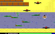 Seven Spirits of Ra, The for IBM PC/Compatibles - Once again trying to escape the dangers of the river...