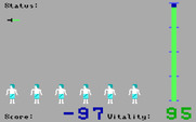 Seven Spirits of Ra, The for IBM PC/Compatibles - The status screen...I don't have much yet!