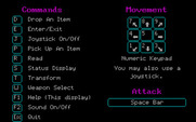 Seven Spirits of Ra, The for IBM PC/Compatibles - The in-game help screen.