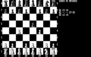 Mychess for IBM PC/Compatibles - A few opening moves...