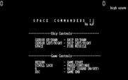 Space Commanders II for IBM PC/Compatibles - Title screen.