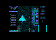 Ajax for Amstrad CPC - A very large plane attacks!