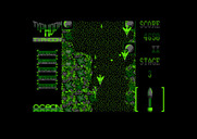 Ajax for Amstrad CPC - Blasting my way through the stage...