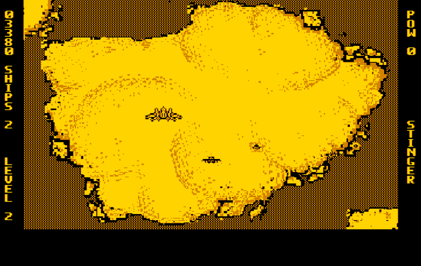 Ajax IBM PC/Compatibles Screenshot: The third level begins.