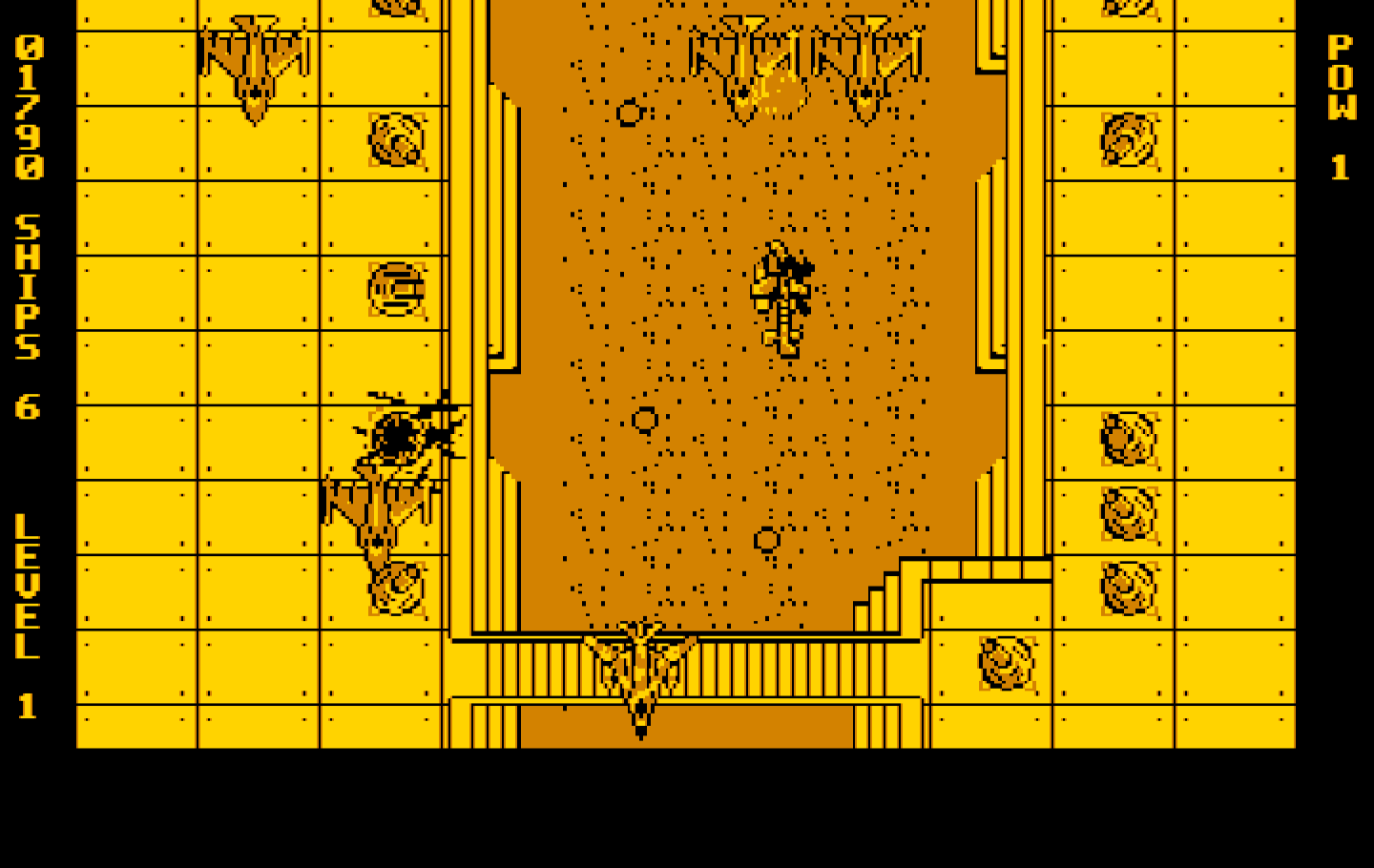 Ajax IBM PC/Compatibles Screenshot: I'm being attacked from all directions!