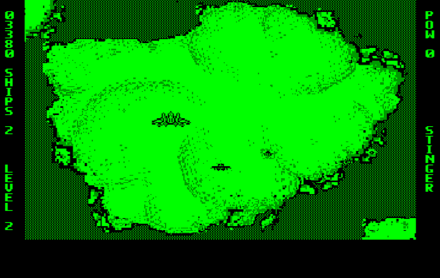 Ajax IBM PC/Compatibles Screenshot: The third level begins.