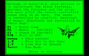 Ajax for IBM PC/Compatibles - Game controls.