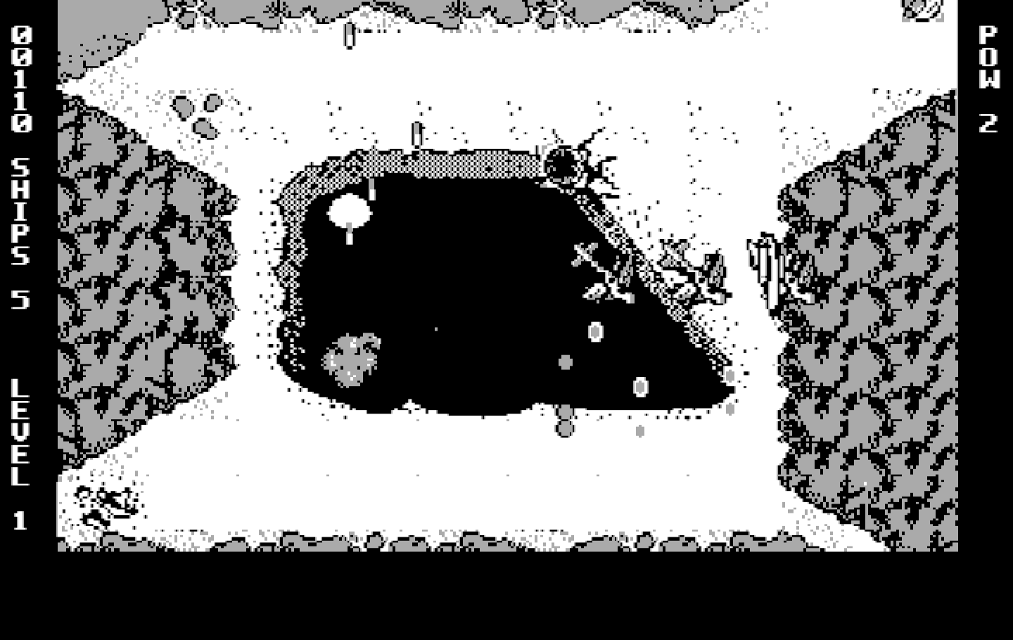 Ajax IBM PC/Compatibles Screenshot: Crash! I've been hit...