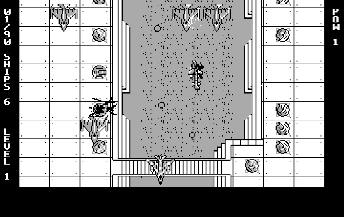 Ajax IBM PC/Compatibles Screenshot: I'm being attacked from all directions!