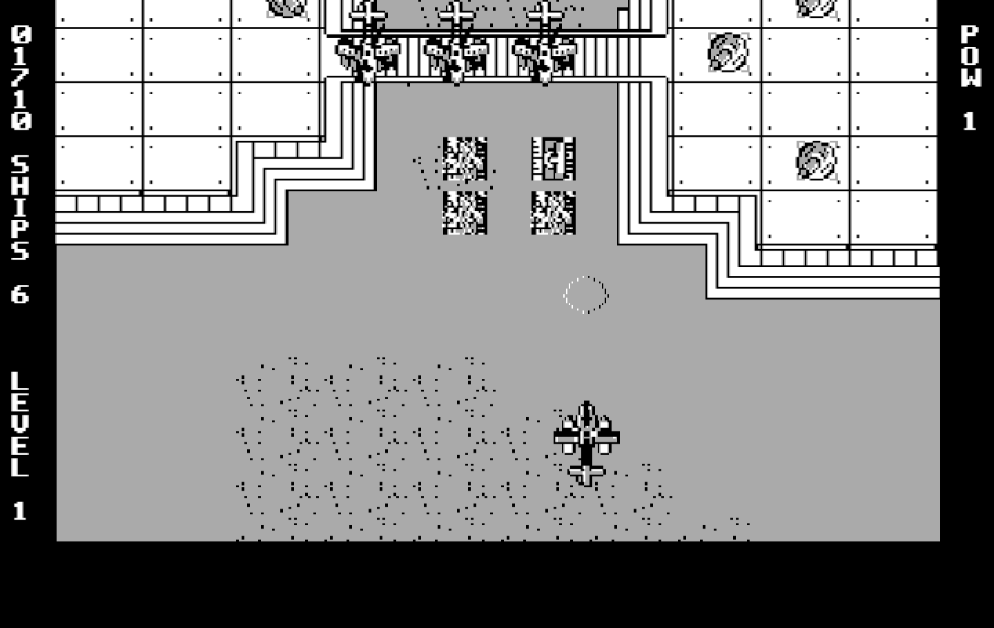 Ajax IBM PC/Compatibles Screenshot: Bomb tanks before they destroy you!